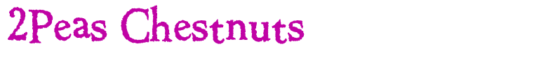 2Peas Chestnuts